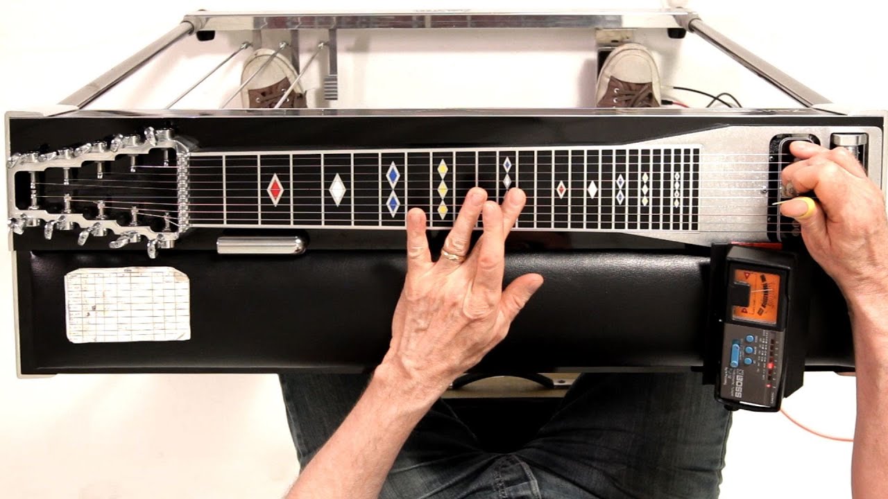 e9 pedal steel guitar tablature