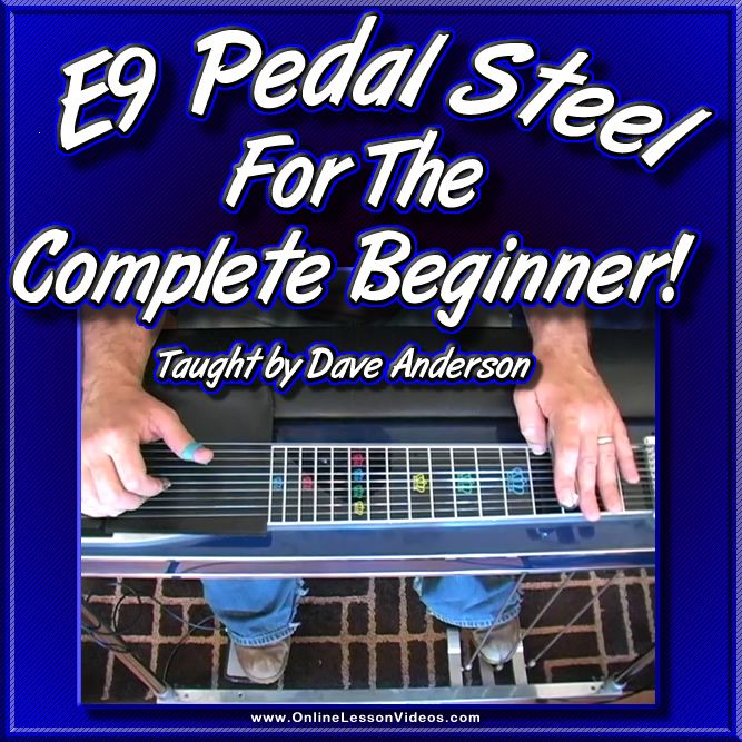 e9 pedal steel guitar tablature